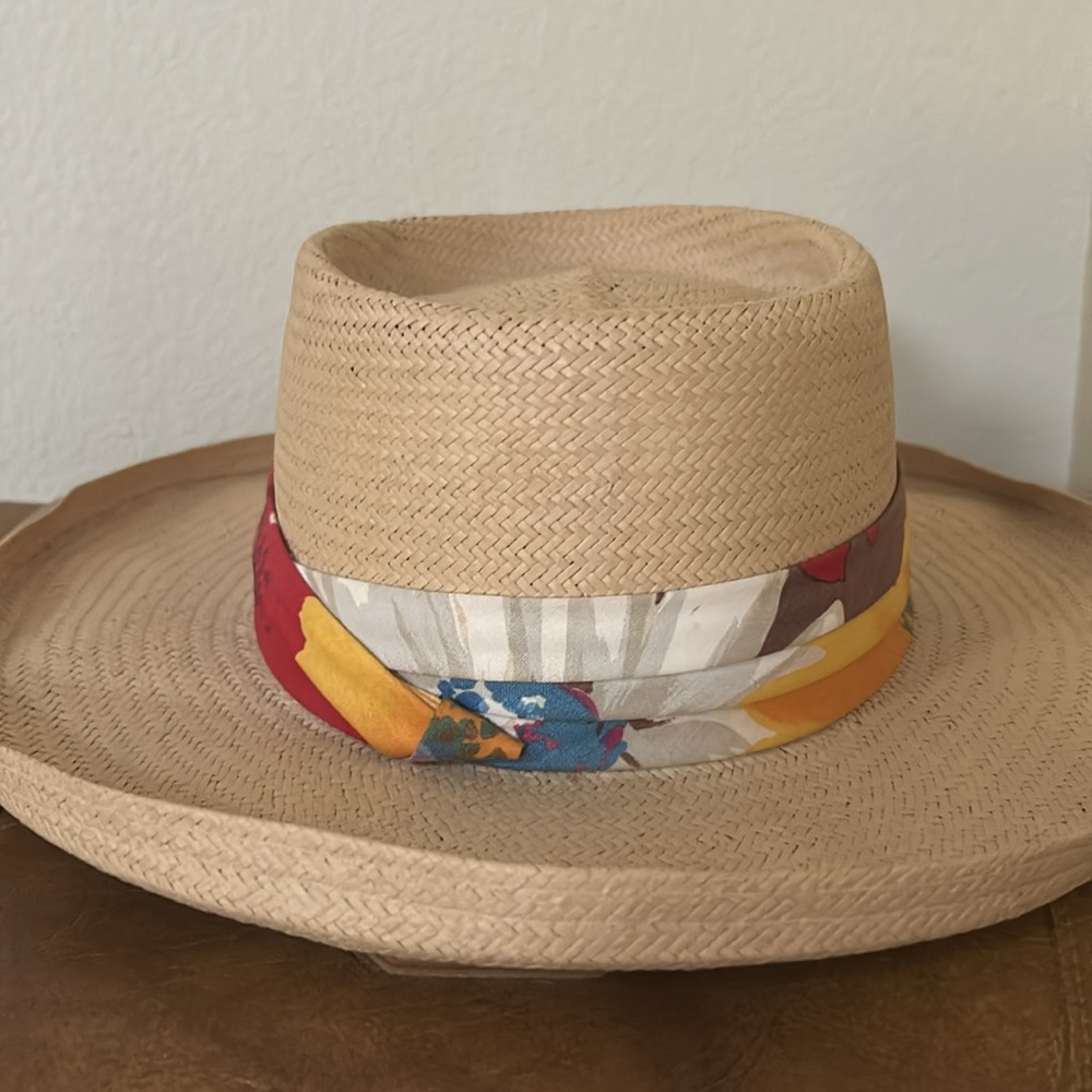 Vintage Dobbs Fifth Avenue Straw Hat